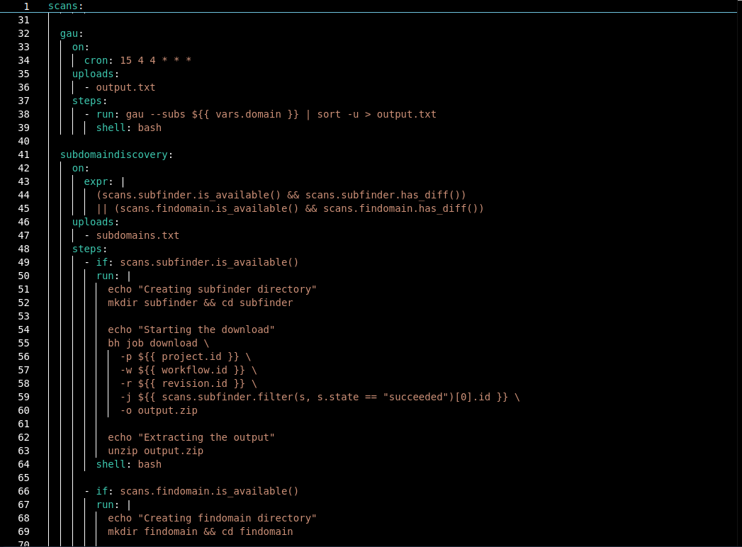 CI/CD like workflows