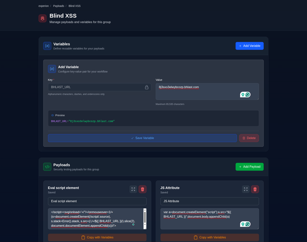 Payload management